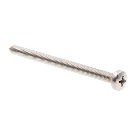Prime-Line Machine Screw, Metric, Pan Head, Phil Drive M5-0.8 X 70MM A2-70 Stainless Steel 5PK 9131482